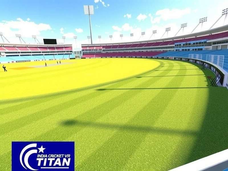 Indian players celebrating in virtual cricket tournament India VR Cricket Titan Community Event